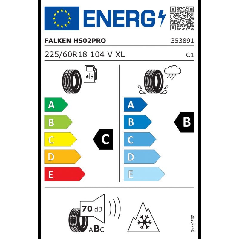 Anvelopa Iarna FALKEN HS02-Pro 225/60R18 104V XL - eMAG.ro