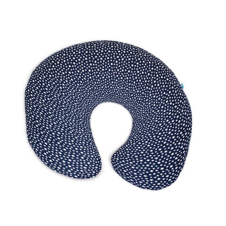 Perna pentru alaptat cu microparticule Mini Navy stars