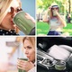 Cana termica de cafea, zggzerg, Din inox, Cu pereti dubli si capac, Rezistent la rugina si la scurgeri, Pastreaza Bautura Fierbinte sau Rece timp, pentru cafea, ceai, ciocolata calda, lapte, Capacitate 510 ml, Verde