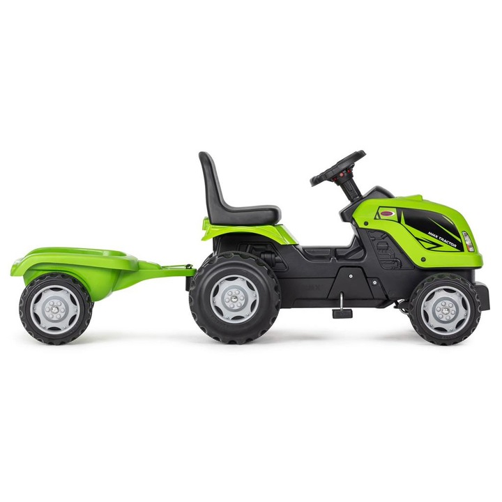 Tractor cu remorca Mmx Enhos Toys, Verde