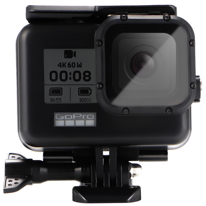 Водоустойчив калъф за GoPro Hero 9, Hero 1,0 Hero 11, Hero 12 Черен