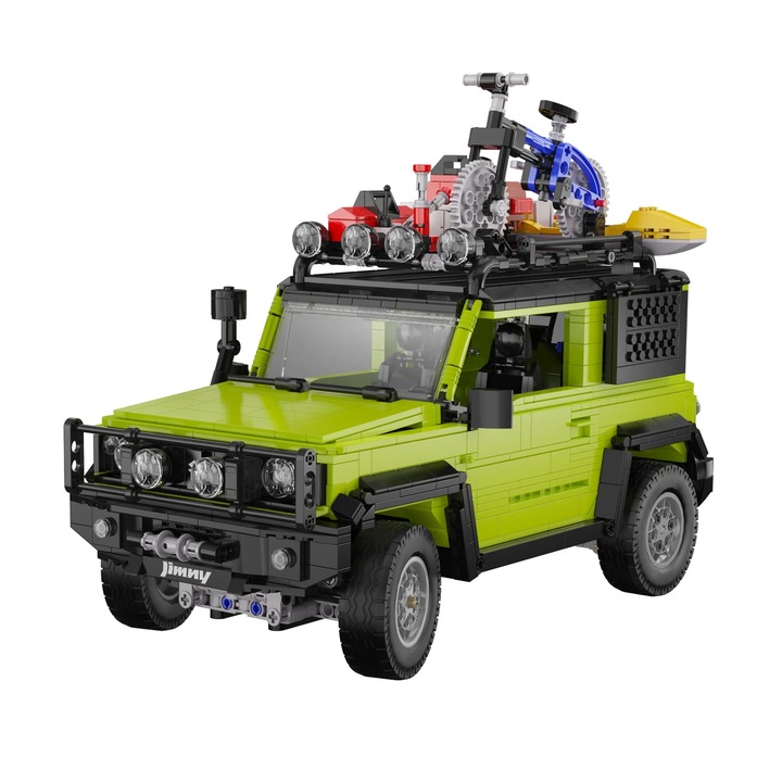 Кола от блокчета CaDA Suzuki Jimny мащаб 1:12 1803 бр.
