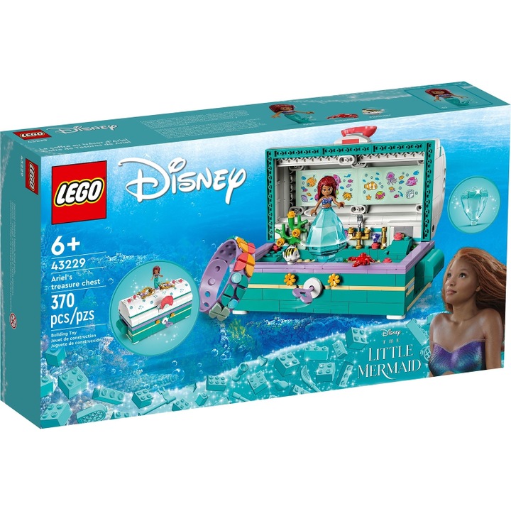 LEGO 43229 Ariel’s Treasure Chest