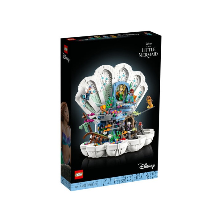 LEGO 43225 A kis hableány királyi gyöngykagylója