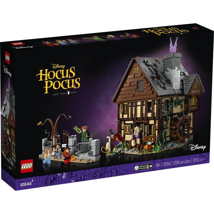 LEGO 21341 Disney Hocus Pocus: The Sanderson Sisters’ Cottage