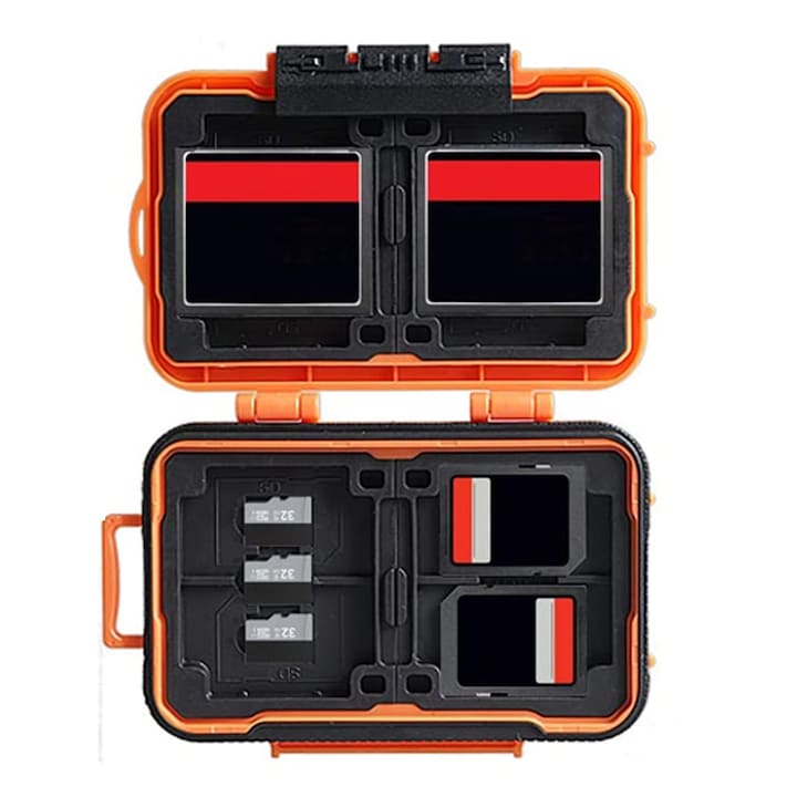 Чанта за карти памет, JeiibrZui, Orange