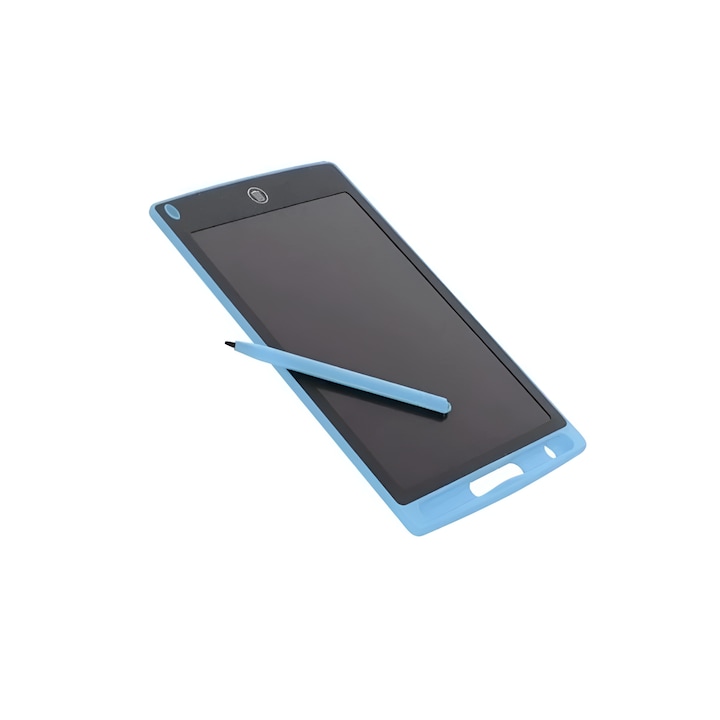 Tableta digitala color 12 inch, pentru scris si desenat cu ecran LCD, 29 cm, Albastru, E-manor®