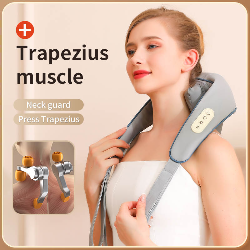Aparat de masaj profesional pentru gat si umeri 6D Trendmark, functie ...
