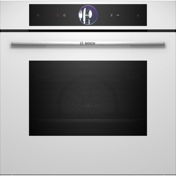 Bosch HSG7361W1 Serie 8 Cuptor cu abur incorporabil, 71l, 21 moduri de gatit, TFT TouchDisplay Plus, SteamPlus, SteamBoost, clasa energetica A+, Alb