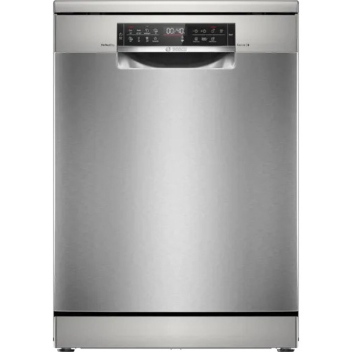 Bosch SMS6ZCI16E Serie 6 Szabadonálló mosogatógép, 14 teríték, 60 cm, PerfectDry Zeolith, MaxFlex, B energiaosztály, Inox