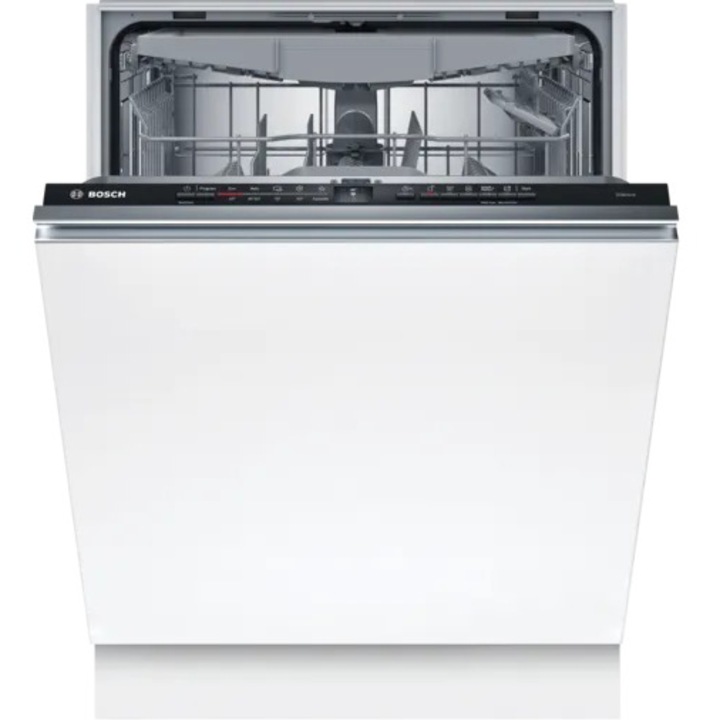 Bosch SMV2HVX02E Serie 2 Teljesen integrálható mosogatógép, 14 teríték, 59.8 cm, VarioDrawer, SpeedPerfect +, D energiaosztály, Fehér