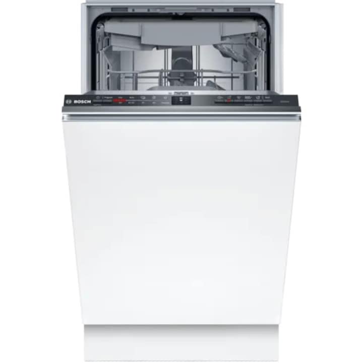Bosch SPV2HMX42E Serie 2 Teljesen integrálható mosogatógép, 10 teríték, 44.8 cm, SpeedPerfect +, DosageAssist, E energiaosztály, Fehér