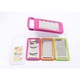 Razatoare manuala multifunctionala pentru legume, fructe, branza, set de 4 lame, recipient cu capac, transparent