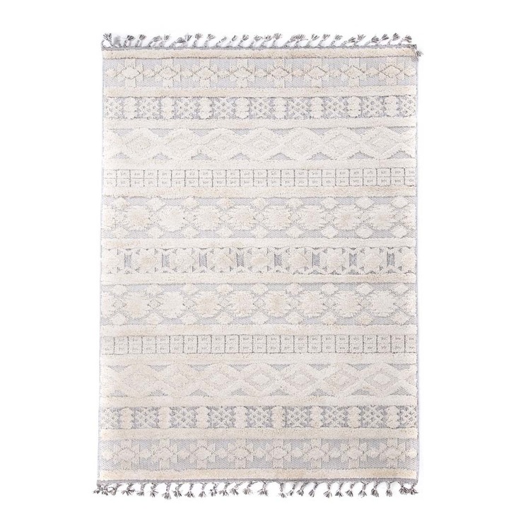 Covor, Royal Carpet, 100% poliester, La Casa 727A,, 160 x 230cm, Gri/bej