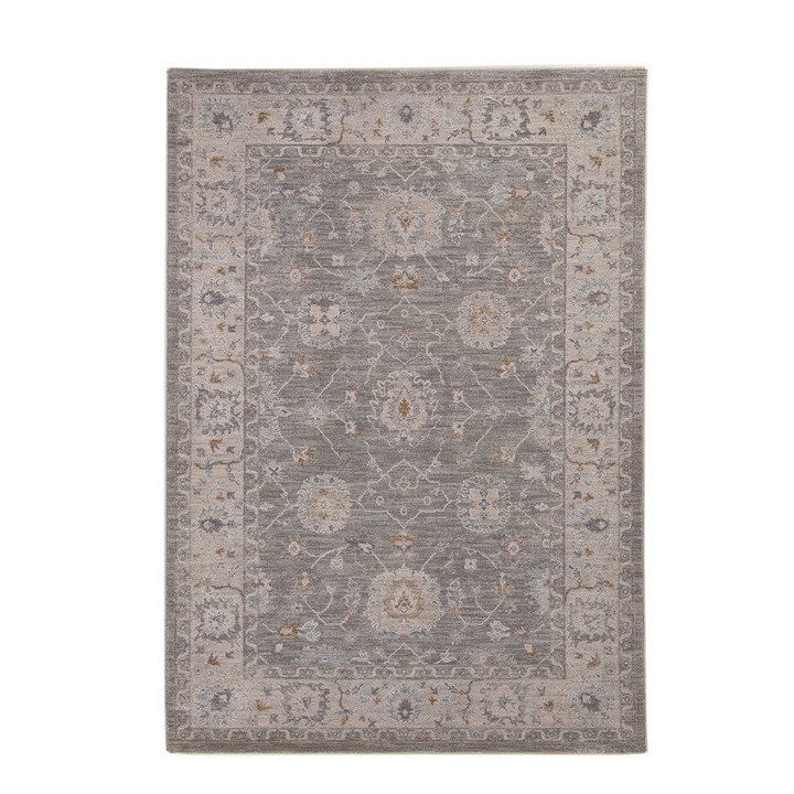 Covor, Royal Carpet, 100% poliester, Tabriz 662,160x230, gri, bej