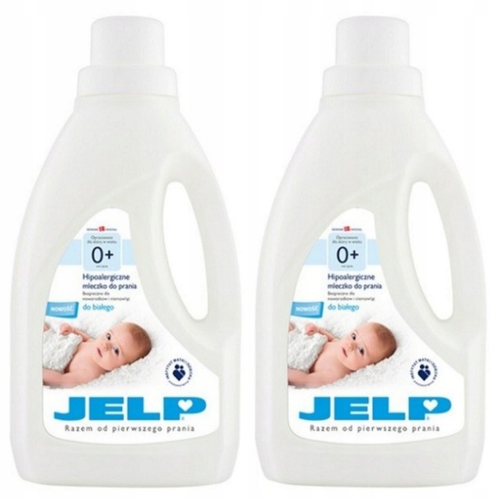 Mosótej, Jelp 0+, FEHÉR RUHÁHOZ 2 x 1,5L