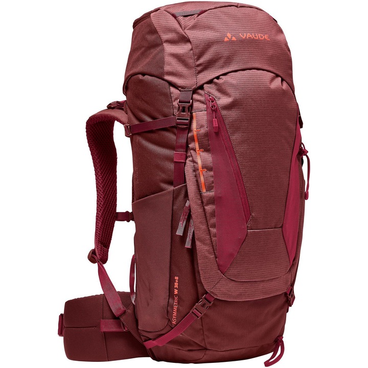 Rucsac drumetie Vaude Asymmetric 38+8, dark cherry