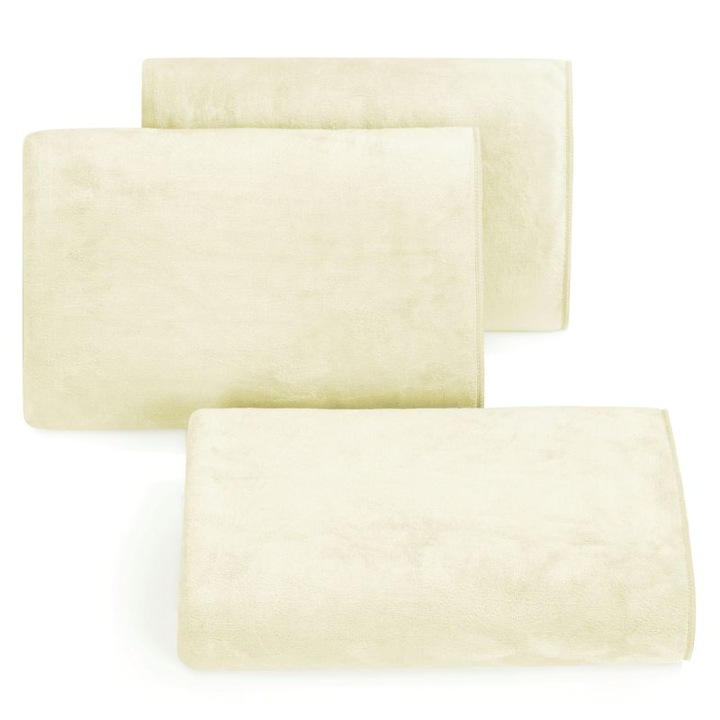 Amy 01 mikroszálas törölköző Krémszín 30x30 cm