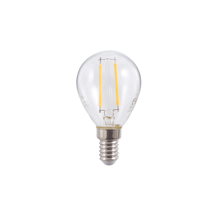 LED E14 izzó 2W Filament, Meleg fehér (2700K)