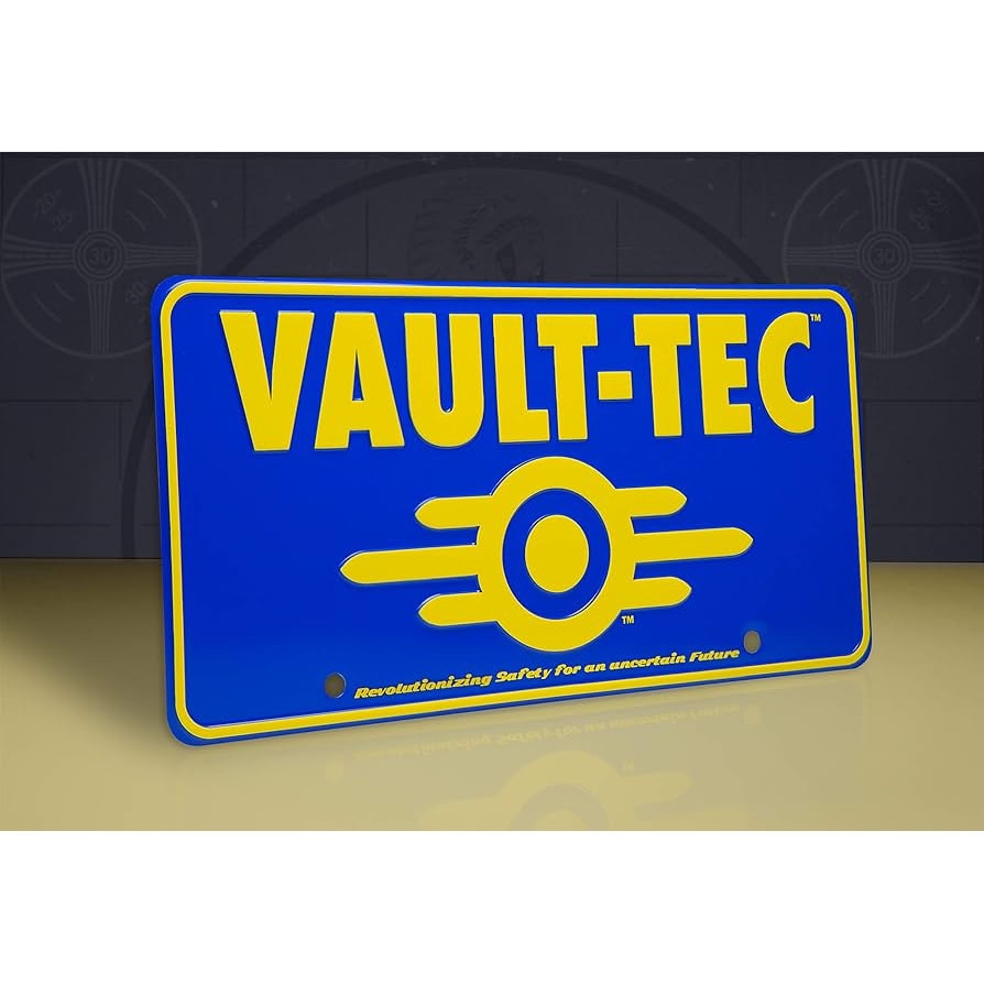 Vault Inplace Sign Fallout: Vault-Tec Metal Sign (Collectors Edition) Fém tábla - eMAG.hu