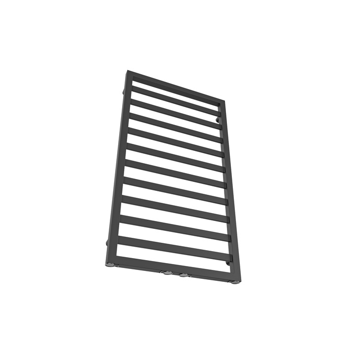 Radiator baie, Ins-Term, 530x980, Negru mat