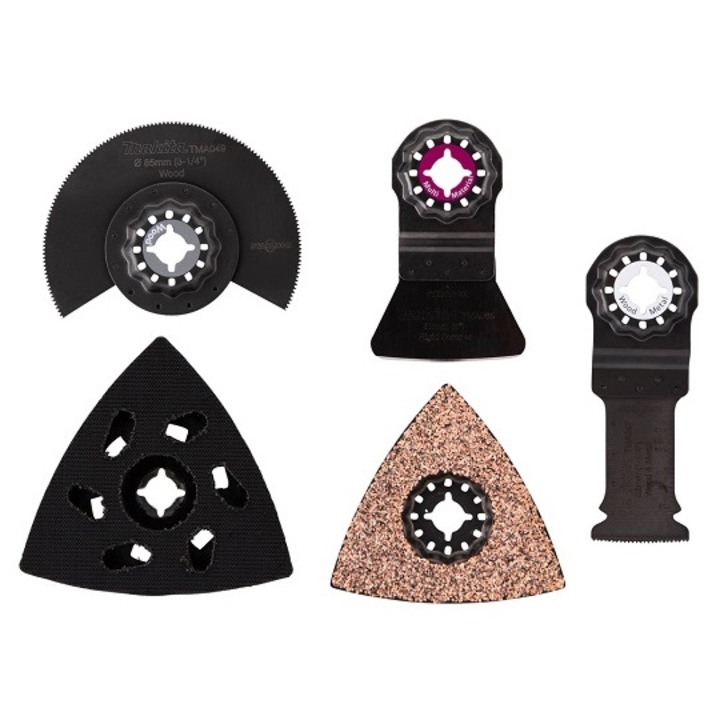 Set 5 panze de fierastrau, Makita, Universal, 32x50 mm