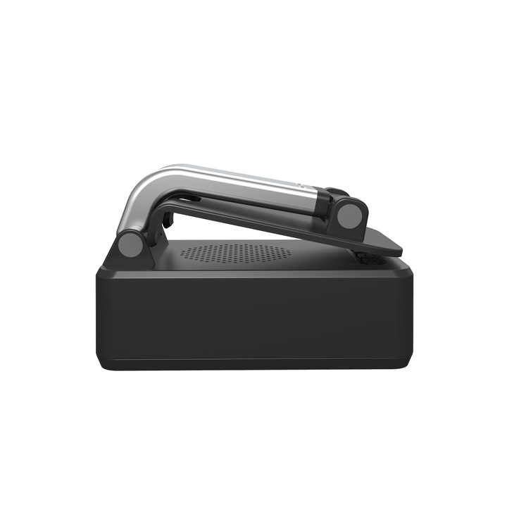 Boxa cu suport telefon/tableta reglabil si pliabil, Bluetooth v5.3,1500 ...