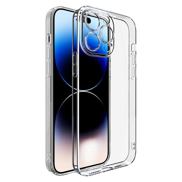 Husa din silicon pentru Apple Iphone 16 Pro, Ultra Safe, Transparent