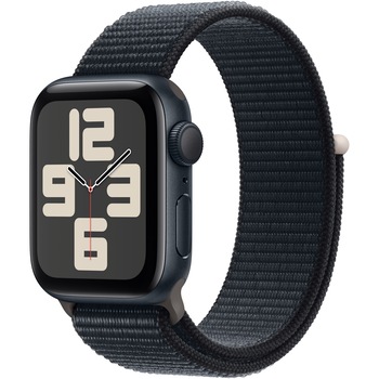 Apple Watch SE (2023), GPS, Carcasa Midnight Aluminium 40mm, Midnight Sport Loop Apple Watch SE (2023), GPS, Carcasa Midnight Aluminium 40mm, Midnight Sport Loop