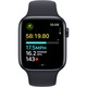 Apple Watch SE (2023), GPS, Carcasa Midnight Aluminium 44mm, Midnight Sport Band - S/M