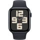 Apple Watch SE (2023), GPS, Carcasa Midnight Aluminium 44mm, Midnight Sport Band - S/M
