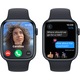 Apple Watch 9, GPS, Carcasa Midnight Aluminium 45mm, Midnight Sport Band - S/M