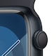 Apple Watch 9, GPS, Carcasa Midnight Aluminium 45mm, Midnight Sport Band - S/M