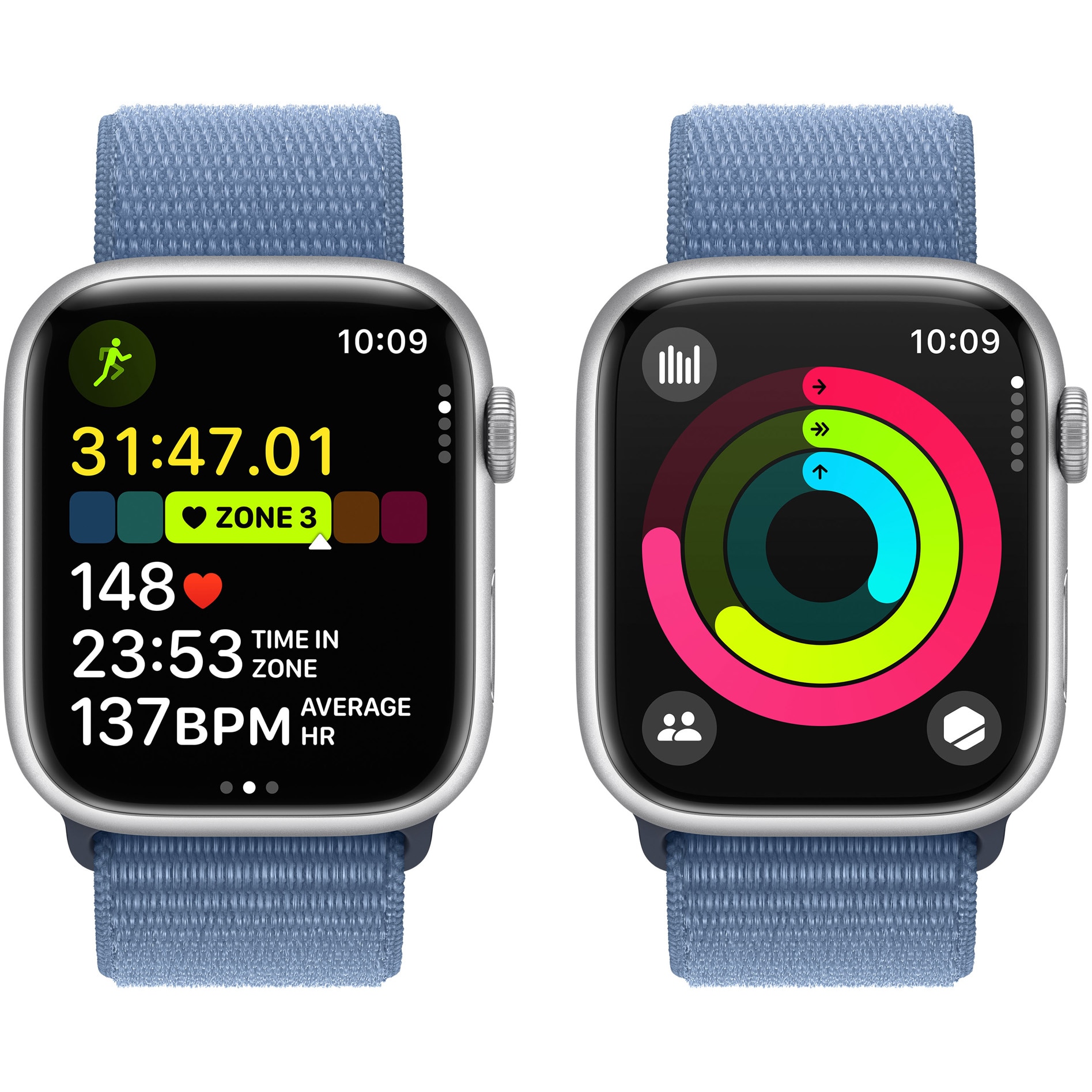 Apple Watch 9 okosóra, GPS, Cellular, ezüst alumínium tok Apple Watch 9 okosóra, GPS, Cellular, ezüst alumínium tok