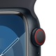 Apple Watch 9 okosóra, GPS, Cellular, Midnight alumínium tok, 41mm, Midnight Sport szíj, M/L