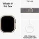 Смарт часовник Apple Watch Ultra 2, 49 мм, Cell, Titanium Case, Green/Grey Trail Loop - M/L
