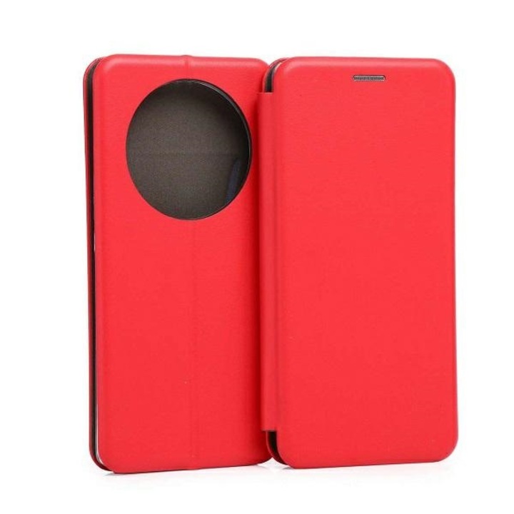 Капак за Huawei Honor Magic 5 Lite флип кейс червен