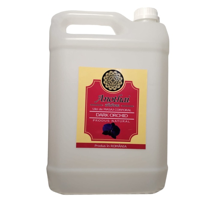 Ulei de Masaj ANOTHAI Natural Premium Anothai Dark Orchid - Hidratant si Relaxant, cu Vitamina E, 5000 ml
