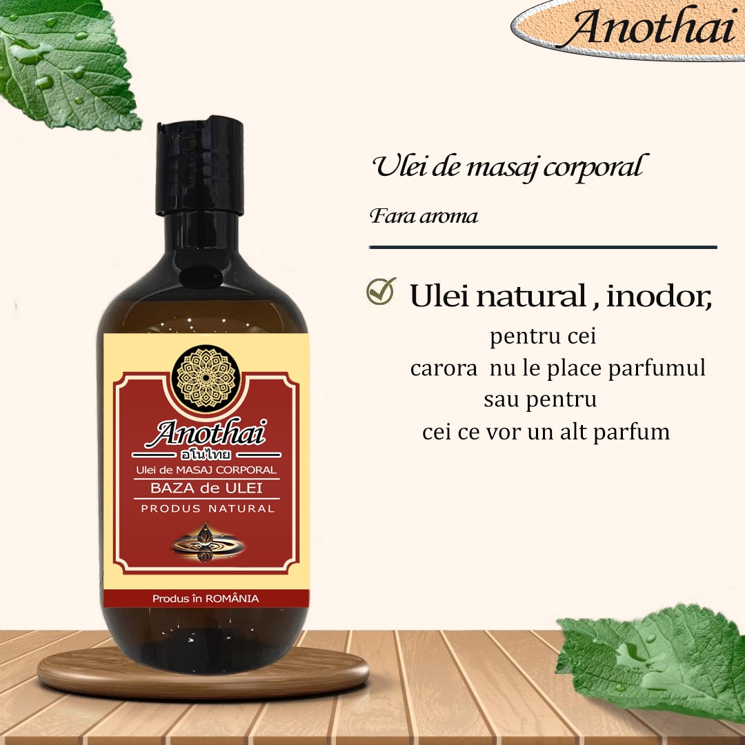 Anothai масажно масло Oil base 5000 ml, Natural 100%, SPA ПРОДУКТИ ...