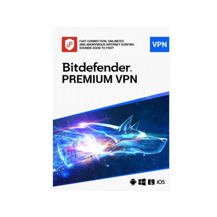 Licenta Bitdefender Premium VPN 1 An 10 Dispozitive Electronica