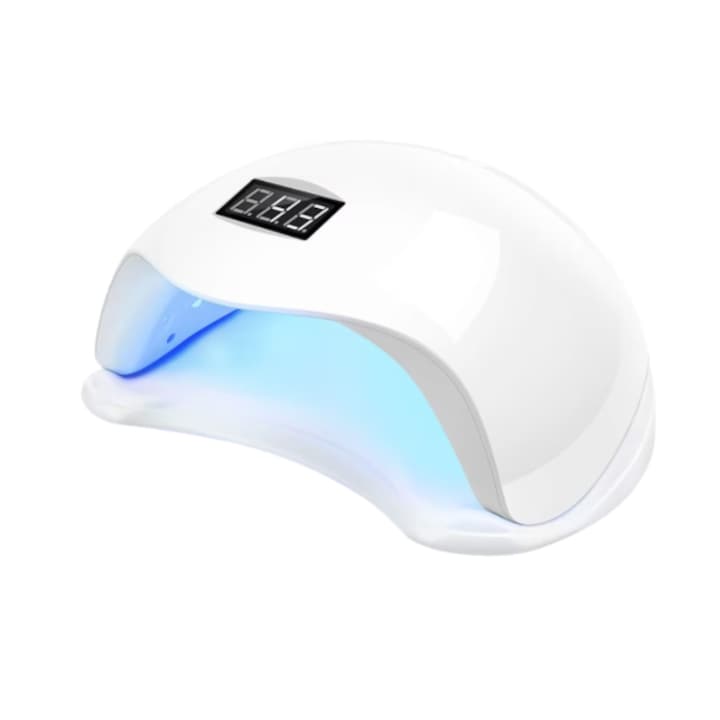 Lampa LED UV Unghii Semipermanente SUPER TRENDS®, 48W, Uscare Rapida, Timer, Senzori, Alb