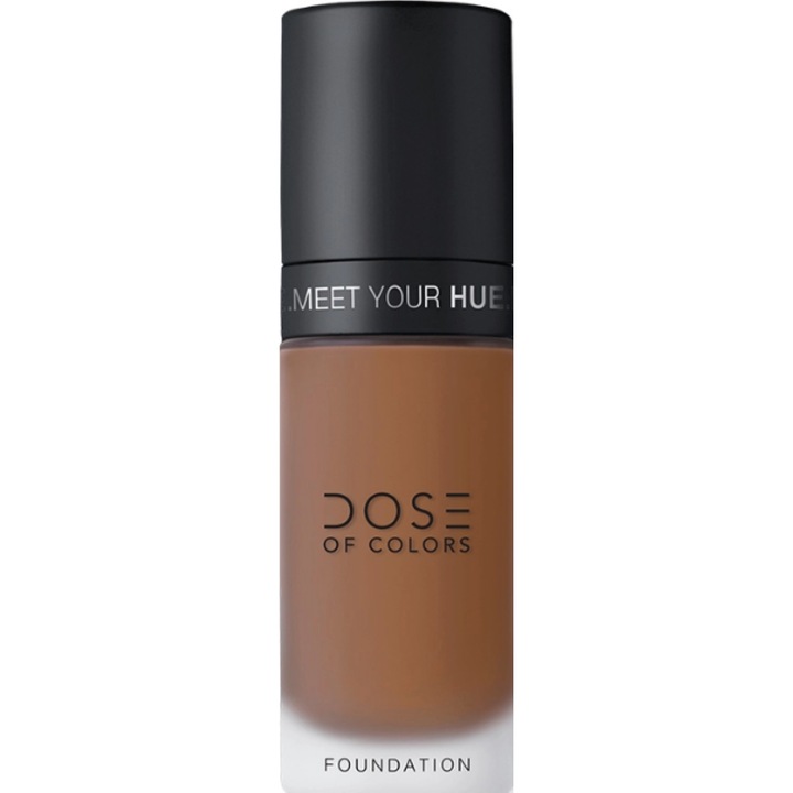 Fond de ten DOSE OF COLORS Waterproof Meet Your Hue Foundation 129 Dark Neutral 30 ml