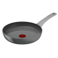 Tigaie Tefal Renew On, 100% aluminiu reciclat, inductie, indicator Thermo-Signal, invelis ceramic, 28cm, gri