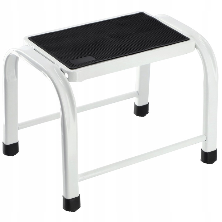 Munkalétra, Kadax, Acél, 150kg, Fehér/Fekete