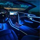 Fir Neon LED, Lumina Ambientala Auto, 5M, 5V, USB, Multifunctional, albastru