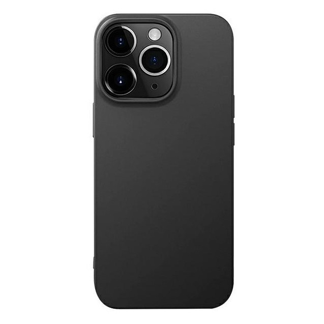 Husa Spate Upzz Beline Soft Slim Compatibila Cu iPhone 15 Pro Max, Silicon Slim, Negru