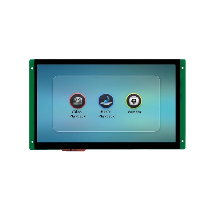 Afisaj LCD, DWIN, 10", Redare video SD card, AVI FLV MOV MP4