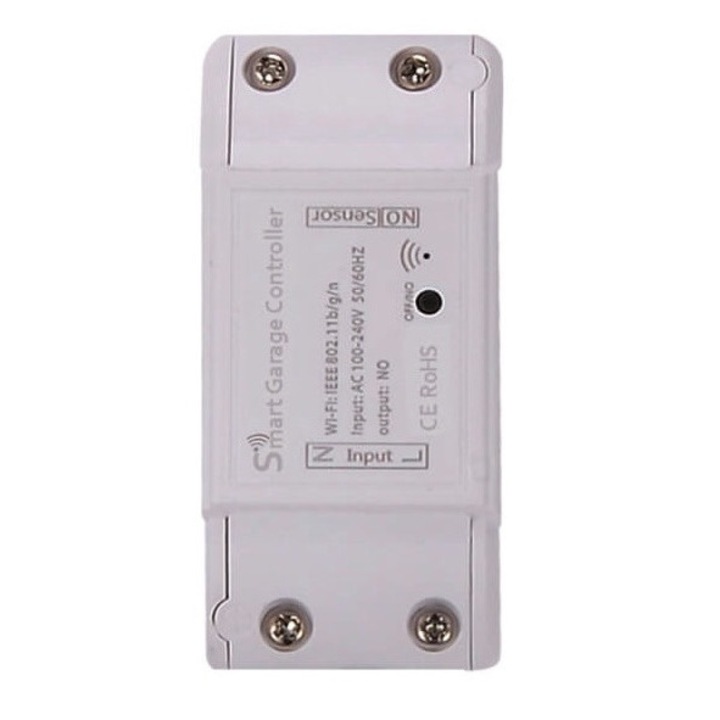 Controler usa garaj, Moes Tuya, 230 V, Alb