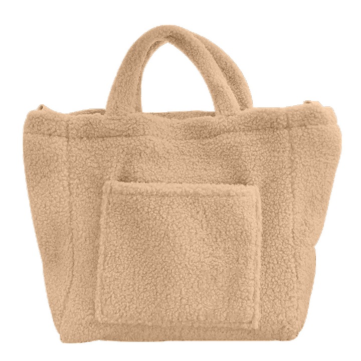 QttvbTna чанта за през рамо, плюшена