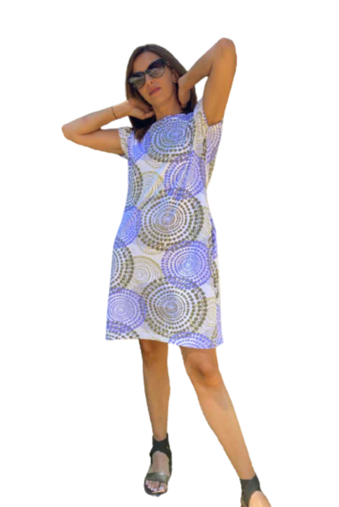 Rochie de damă GG Moda, albă